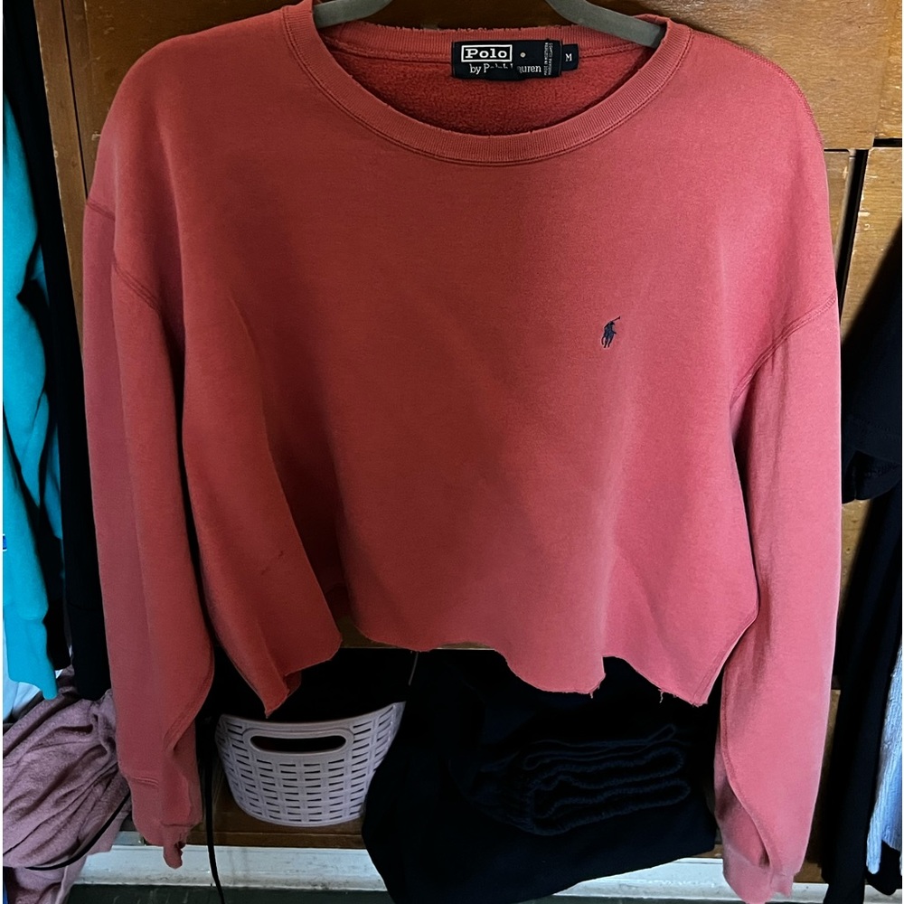 self cropped Polo Ralph Lauren crewneck